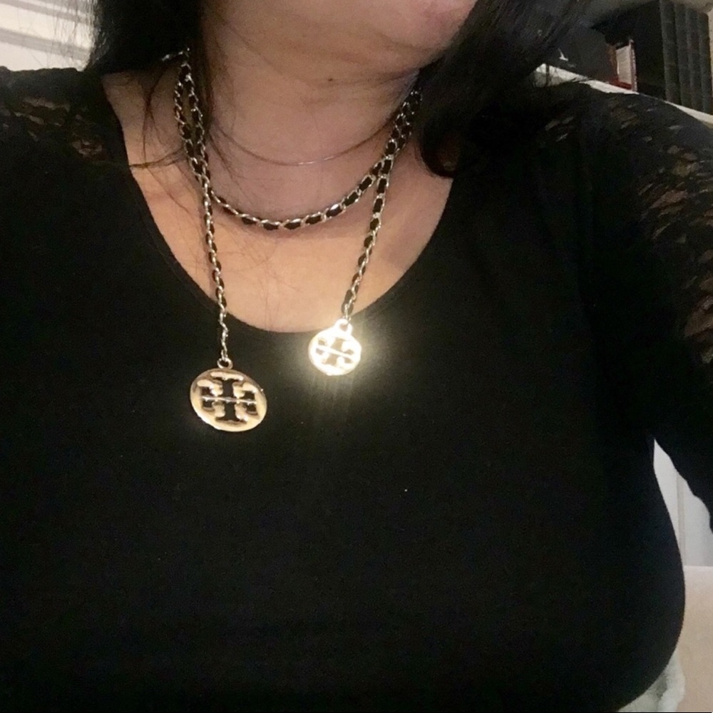 Tory Burch Valero necklace w/pendants-New